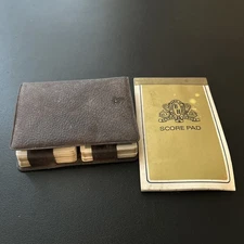 Vintage Set of Benson and Hedges 100’s Playing Cards with case and score pad 