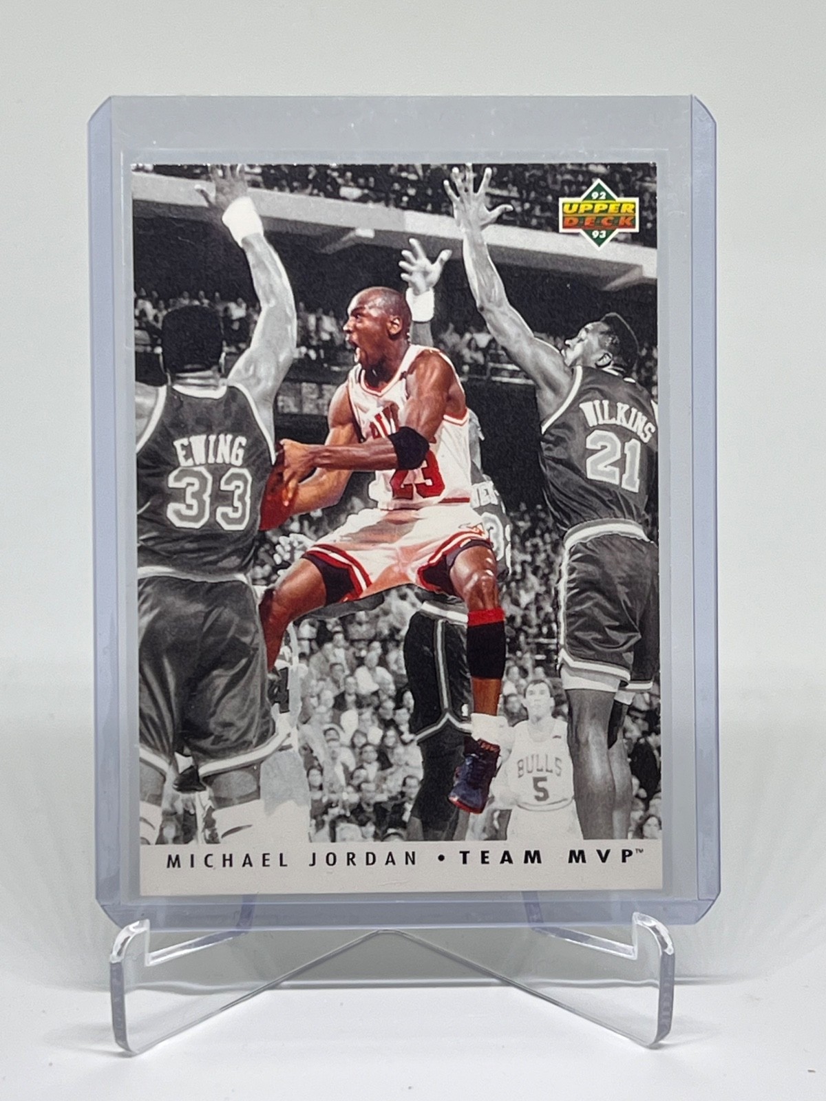 1992-93 Upper Deck Team MVP Michael Jordan #TM5 Chicago Bulls
