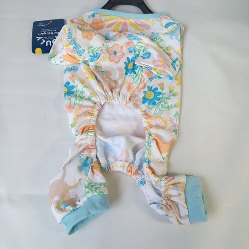 YOULY The Free Spirit Pet Pajamas Small Love Peace Flower Sun Dogs - Picture 3 of 4