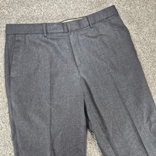 Banana Republic Pants Mens 35x30 Gray Vitale Barberis Canonico Flannel 120s Wool