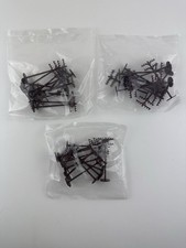 Bachmann HO Scale Train Railroad Telephone Poles Lot Of 3 Plastic Brown New