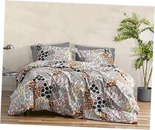 - Duvet Cover Set, Cotton Percale Bedding with Matching Shams, All Season King