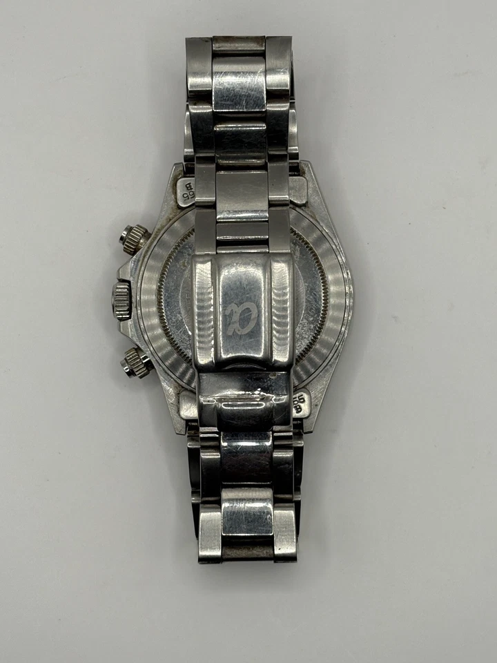 Reloj Cronógrafo Mecánico Automático ALPHA 1993 YL98-12-29 Perla Foto 2 de 2