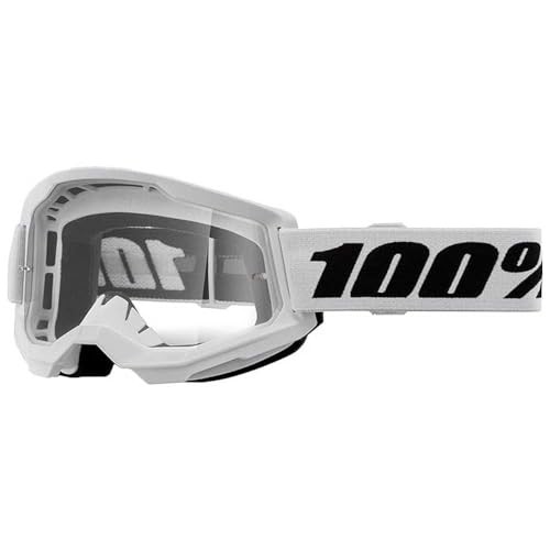 100 STRATA 2 Goggles MotocrossMTB Goggles WhiteClear 5790₽