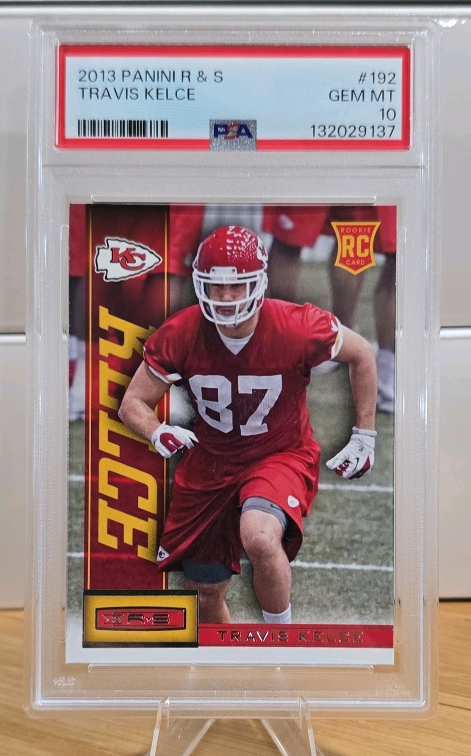 Travis Kelce Panini Rookies & Stars #192 Base