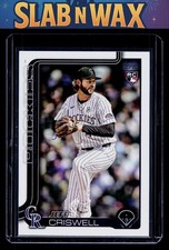 2025 Topps Update Jeff Criswell Rookie #US5 Colorado Rockies RC