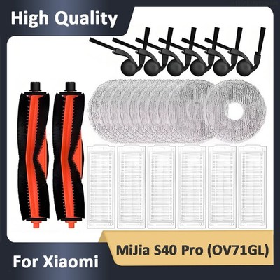 Accessories Kit For Xiaomi MiJia S40 Pro (OV71GL) Brushes Filter Dust Bag Parts