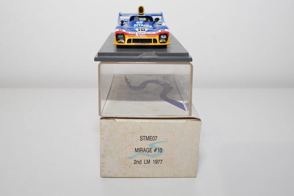 B84 1:43 SPARK STME07 MIRAGE #10 2ND LE MANS LM 1977 MIB - Image 4 of 4