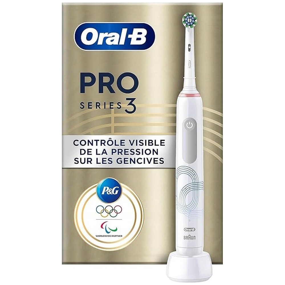 Braun 3000 Pro 3 - elektrische Zahnbrste - Special Edition - wei 17190₽