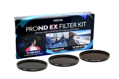 Hoya Pro Nd Ex Filter Kit 49Mm Neutral Density Filters For Camera Light Control