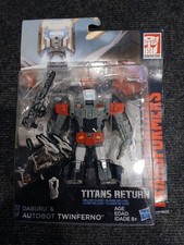 Transformers Generations Titans Return Autobot Twinferno and Daburu