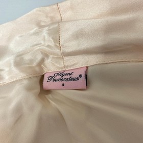 Agent Provocateur Classic Pink Silk PJ Dressing Gown AP4 Large