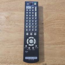 Sony RMT-V501B DVD/VHS VCR Replacement Remote Control for SLV-D500 SLV-D500P