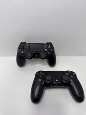 DualShock 4 Controllers for PlayStation 4 – Black (Lot of 2)