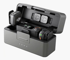 DJI Mic 3 Wireless Clip-On Kit 2 TX 1 RX Charging Case Gray Omnidir