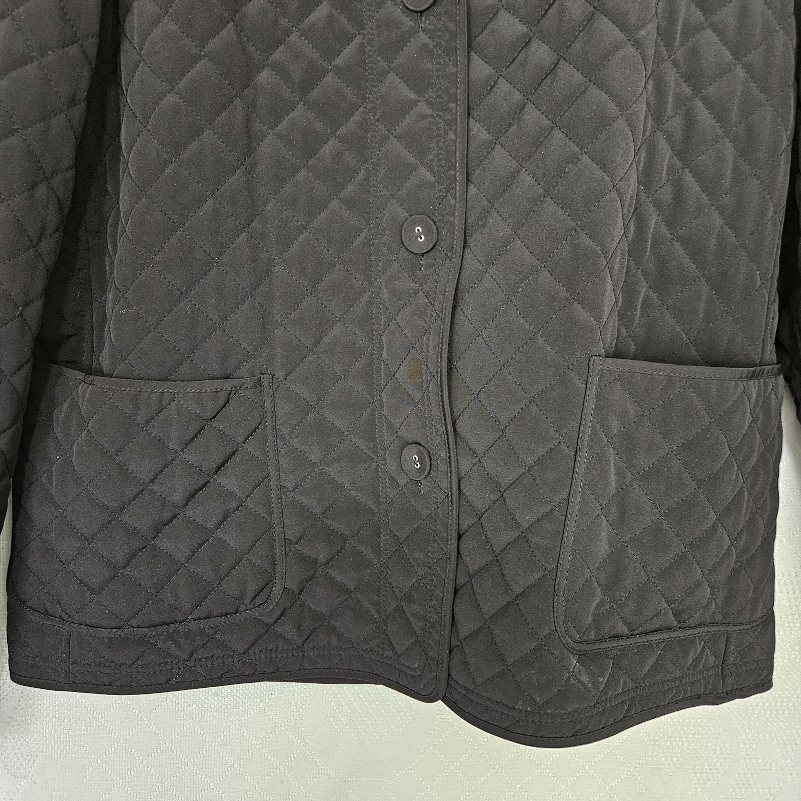 Talbots Medium Reversible Quilted Jacket Casual C… - image 7