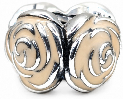 Pandora Charm ''Rosengarten'' Retired 925 Silber