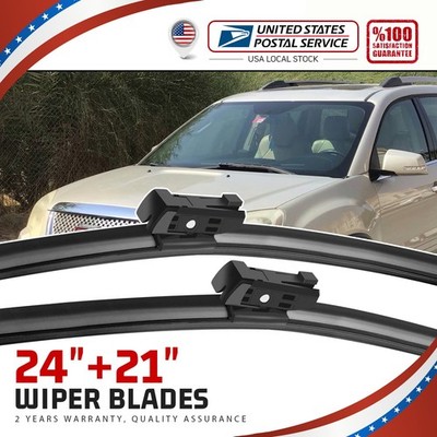 Set of 24''+21'' OEM Front Windshield Wiper Blades For Saturn Aura 2008-2009
