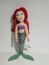 Disney Store Ariel Plush Doll 21" The Little Mermaid Classic Animated Princess
