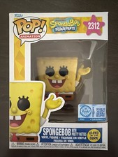 💥Funko Pop! SpongeBob with Pretty Patties (Glow In Dark) Exclusive #2312