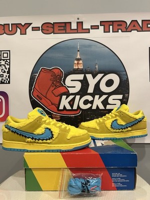 Size 10 - Nike Dunk Low SB x Grateful Dead Yellow Bear