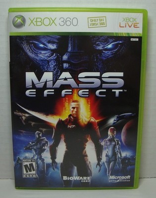 MASS EFFECT XBOX 360 MICROSOFT VIDEO GAME
