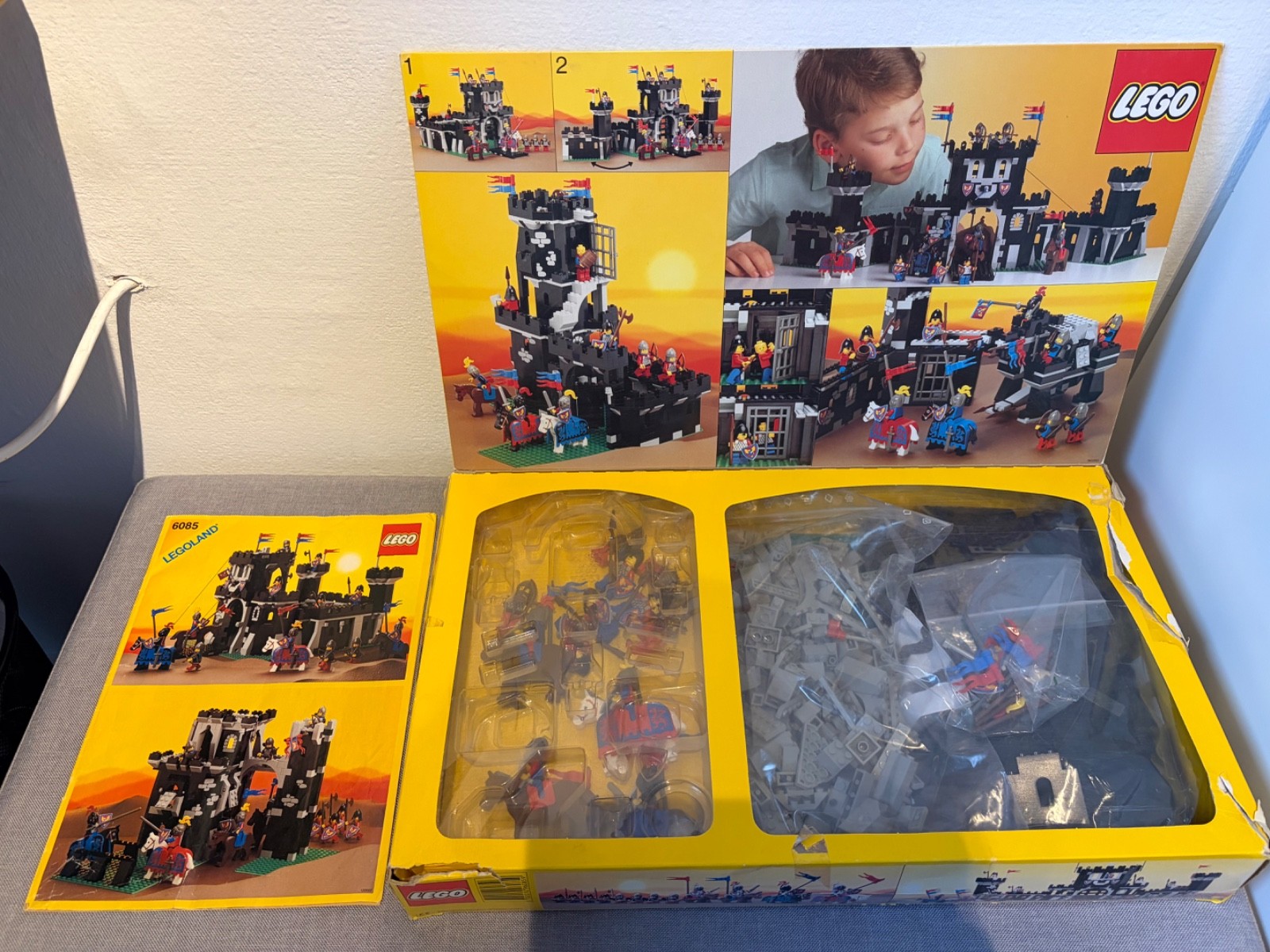 LEGO Castle: Black Monarch's Castle (6085) mit OVP und Inlay