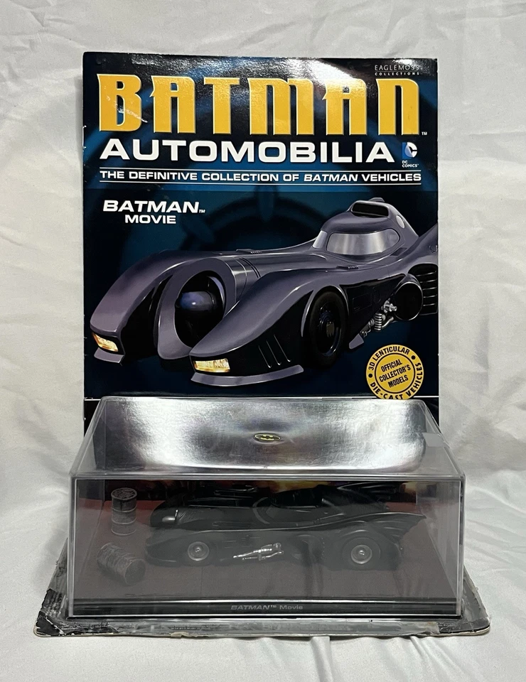 Lot Of 3 Eaglemoss Batman Automobilia; Batman Movie, Begins & Classic TV Series - Image 2 of 4