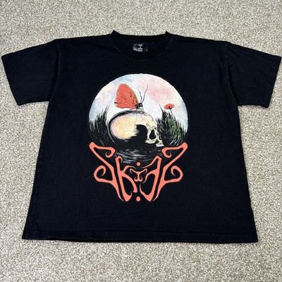 Rose in Good Faith Shirt - Lil skies - Men's XL - Burning Down the Sky 23/26