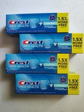 CREST PRO HEALTH Fluoride Toothpaste Clean Mint 2.6oz 4 Pack Value NEW