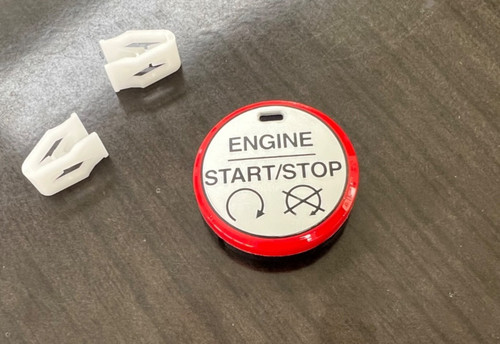 Original Ford Mustang Startknopf Silber rot 2015-2018 aus Mustang GT