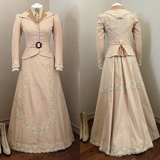 19th Century Edwardian Day Dress Victorian Afternoon Dress Vintage Victorian
