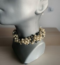 Collana girocollo Maria Calderara vintage nuova con etichetta Venezia Made in Italy