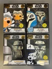 Funko Pop Pin Star Wars Lot of 4 Ahsoka Tano Bo-Katan Captain Rex Mandalorian