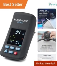 Digital Drum Tuner Clip-On Acoustic Kit Accurate Tuning App Support