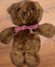 VINTAGE Knickerbocker Animals of Distinction 18 Plush Stuffed Bear US64