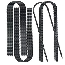 10-Inch Trampoline Stakes Heavy Duty U Shaped Rebar Ground Stakes Anchors 24pcs