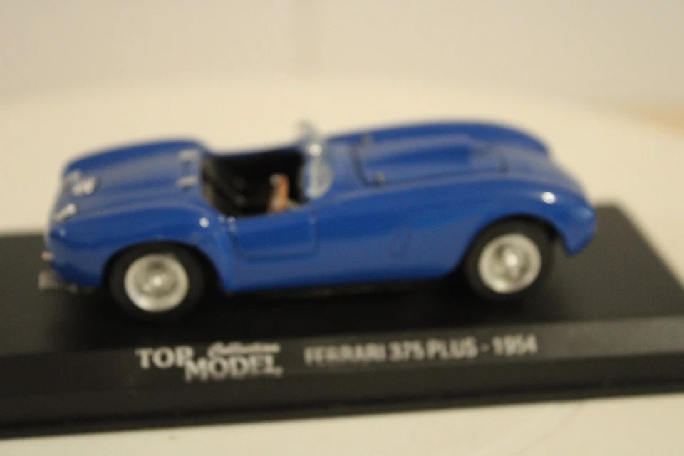 Top Model Collection - TMC 001 1954 Ferrari 375 MM Plus - Blue 1:43s - Image 2 of 4