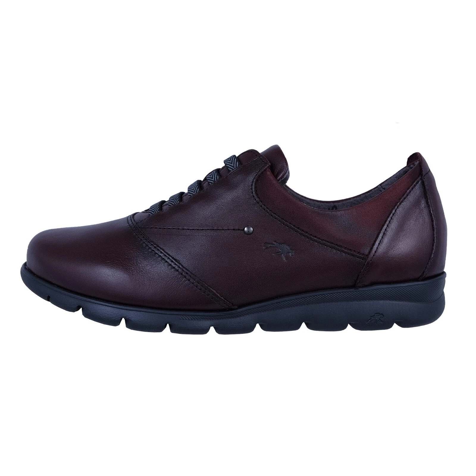 Fluchos Susan Women's Comfort Shoes Burgundy Leather Lightweight F0354