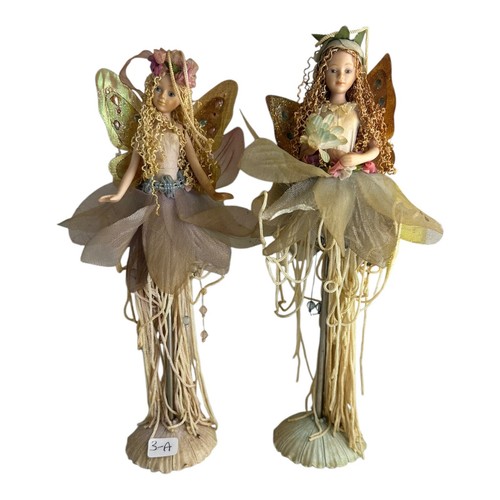 UNIQUE Shabby Chic Hand Made Fairy Figurines. FREE SHIPPING