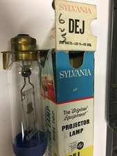 DEJ SYLVANIA PROJECTOR LAMP 750W 115-120V NOS