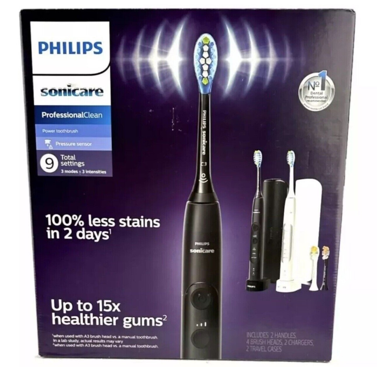 Philips Sonicare Professional Clean Rechargeable Electric 