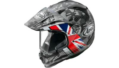Arai XD4 Adventure Offroad Helmet UK Frost Large