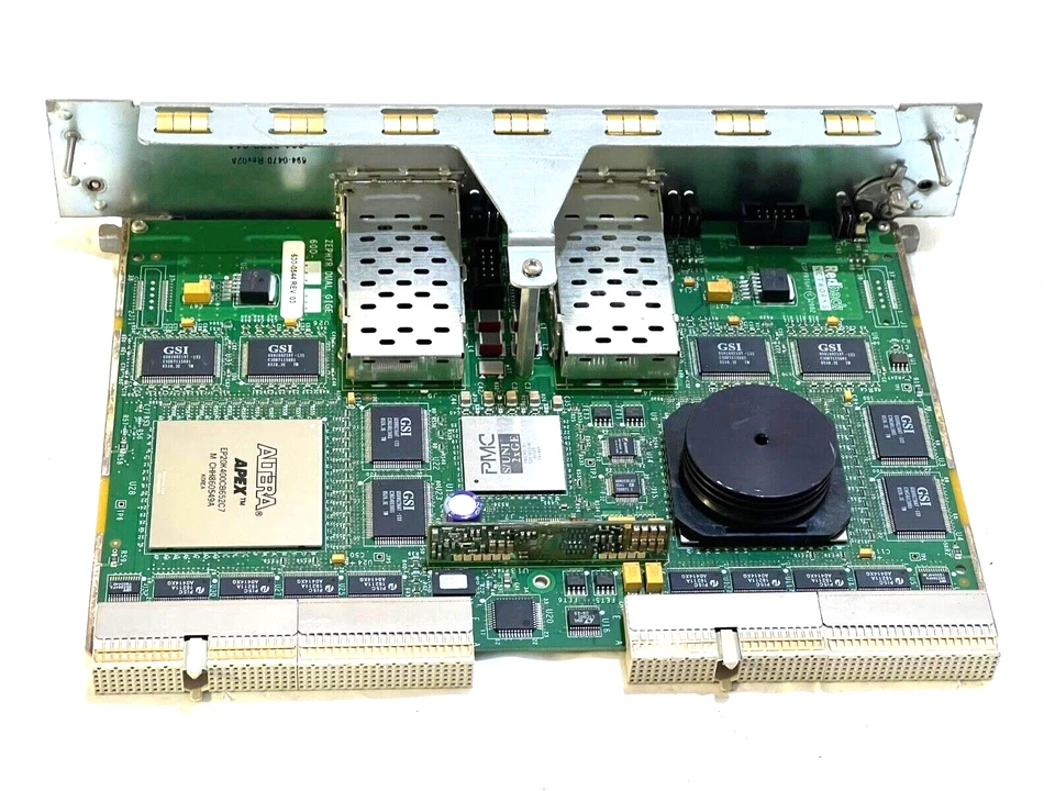 Redback XCM TYPE GIGABIT ETHERNET GBIC BASEBOARD BA6AJ10GAA USED. - Image 2 of 4