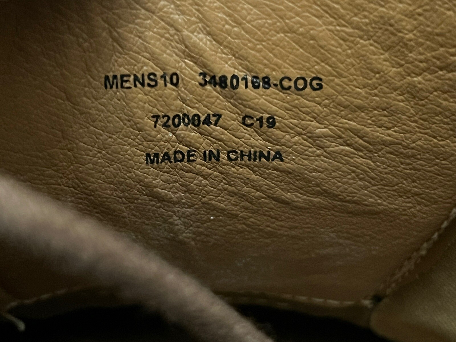 SAOLA Scarpe eleganti Oxford da uomo Frye Scott taglia 10 punta cap in pelle cognac