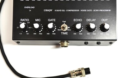 8 Band Sound Equalizer XLR for ICOM IC-7300 IC-7610 IC-7600 IC