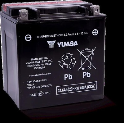 Yuasa H-P Fresh Pack AGM Battery YIX30L-BS 1.4L Ducati 860 GT 74-77