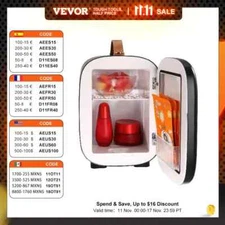 4L Mini Desk Fridge Car Refrigeration Keep Cooler Portable Cosmetics Warm Heat