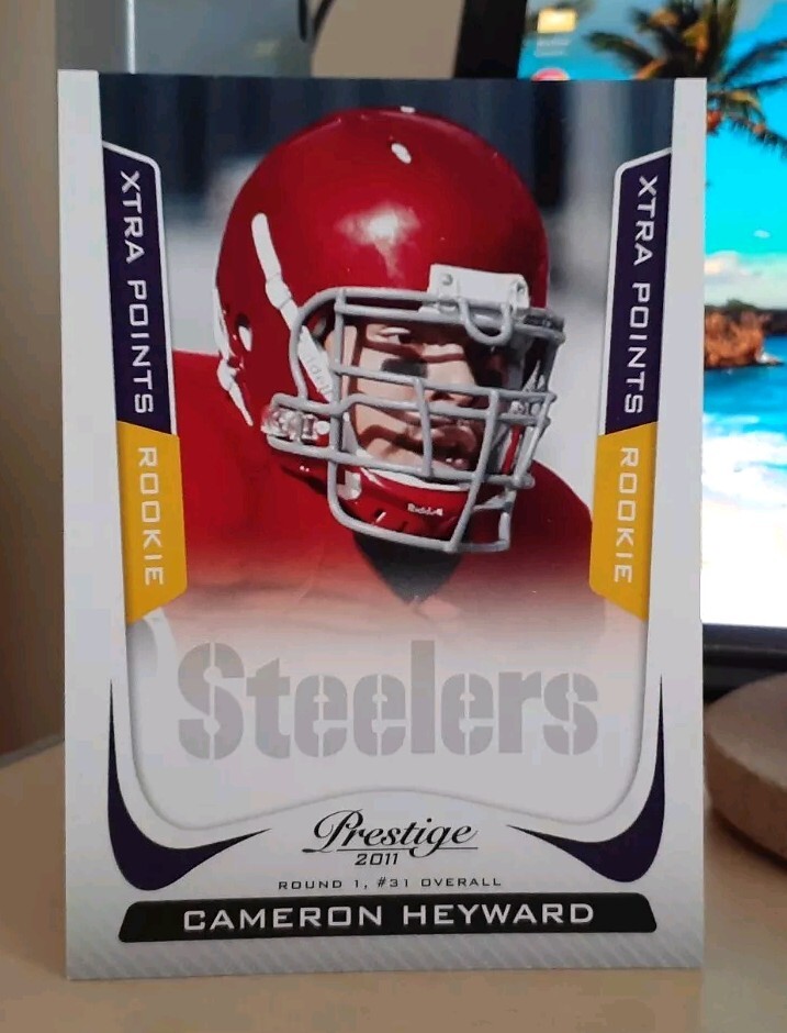 2011 Prestige Xtra Points Purple #215 Cameron Heyward 34/50 OHIO STATE BUCKEYES
