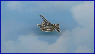 Cub Floatplane Pin Piper Aircraft Airplane Aviatrix 99's Aviator Made in the USA